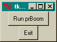 Windows tkBoom v0.1 screenshot