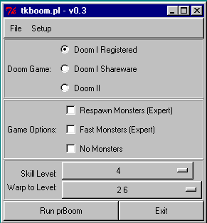 Windows tkBoom v0.3 screenshot